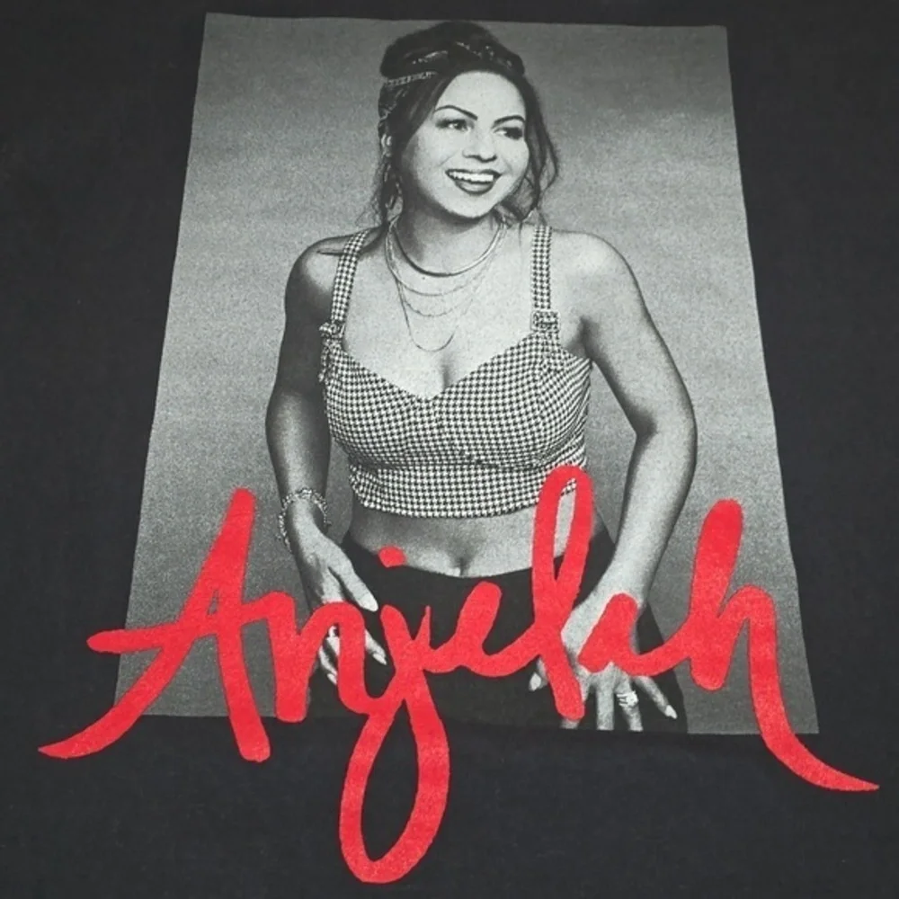 Anjelah Johnson Bon Qui Qui Graphic T-Shirt Mens Unisex Comedy Merch Black XL‎ - Picture 3 of 5
